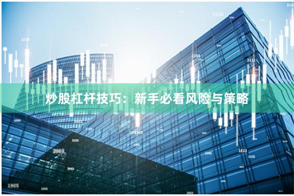 炒股杠杆技巧：新手必看风险与策略